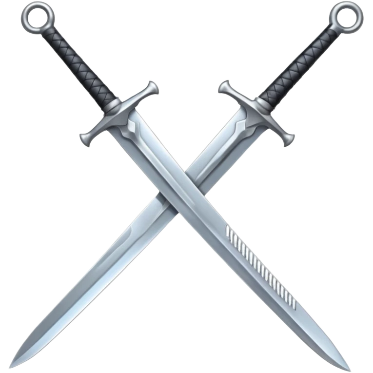 Sword with dual edge emoji