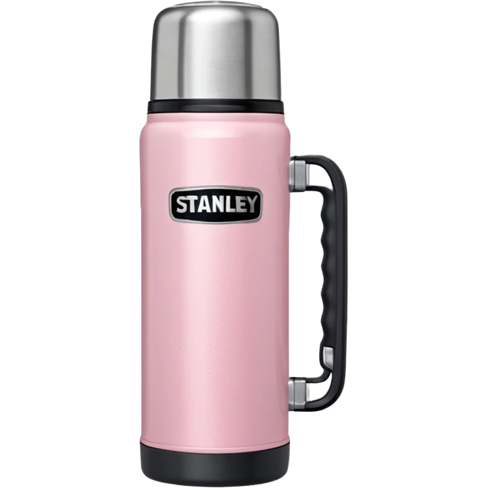 termo stanley rosado claro emoji