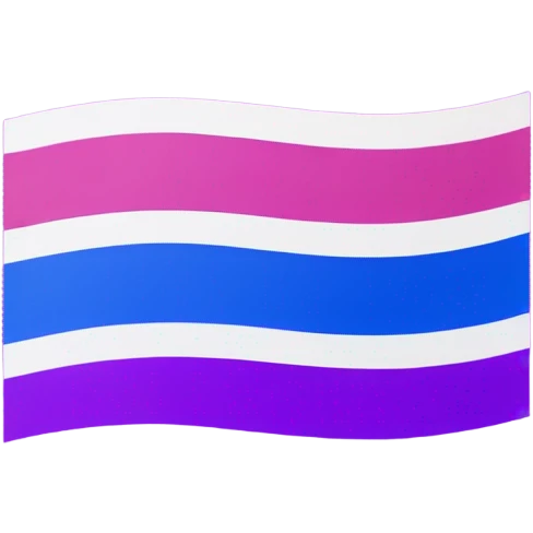 bisexual flag emoji