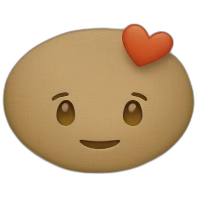 Khaki colour love emoji emoji