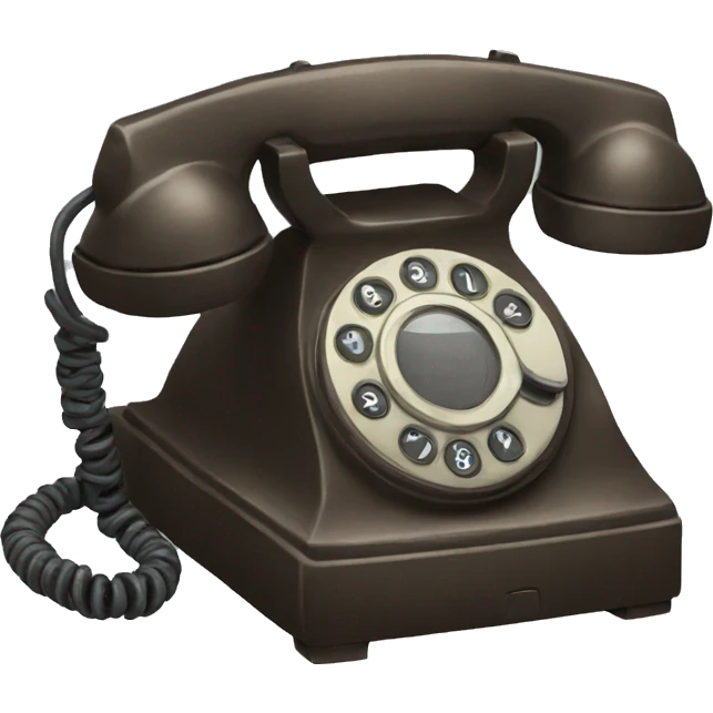 old phone emoji