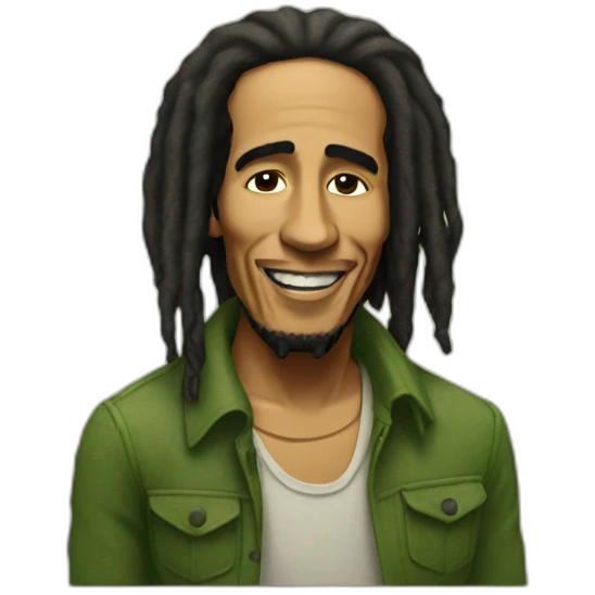 Bob marley emoji