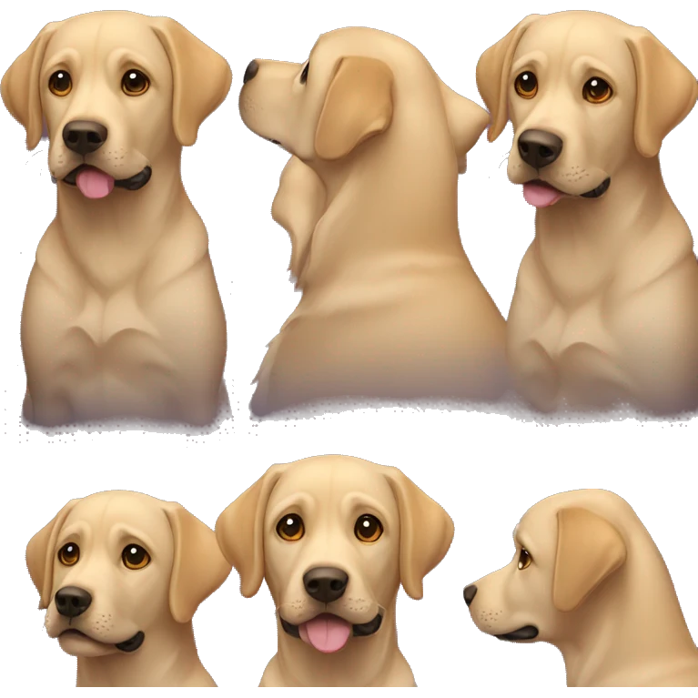 Labrador  emoji