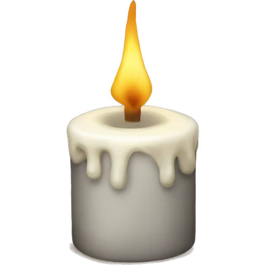 The old candle emoji