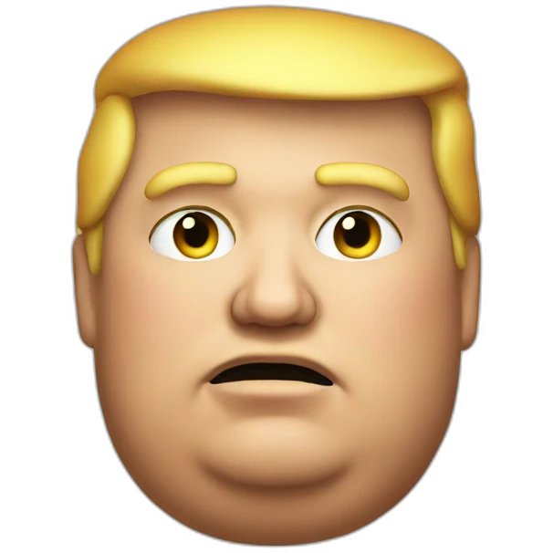 fat trump emoji