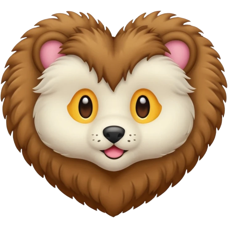 coeur fourrure emoji