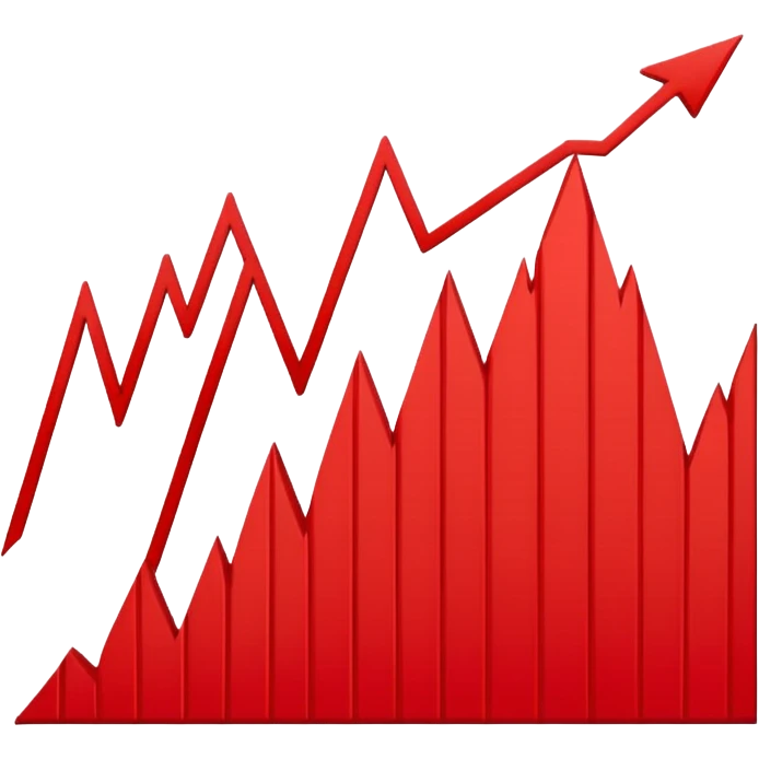 the economy line, collapse emoji