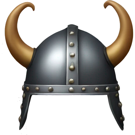 Viking Helmet with horns  emoji