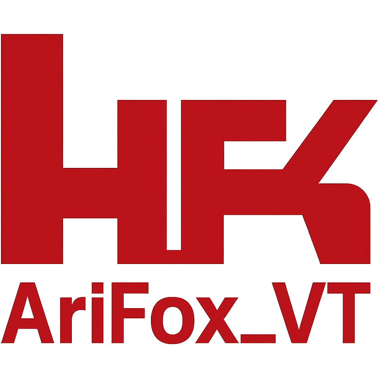 the H&K, except the letters say "AriFox_VT" emoji