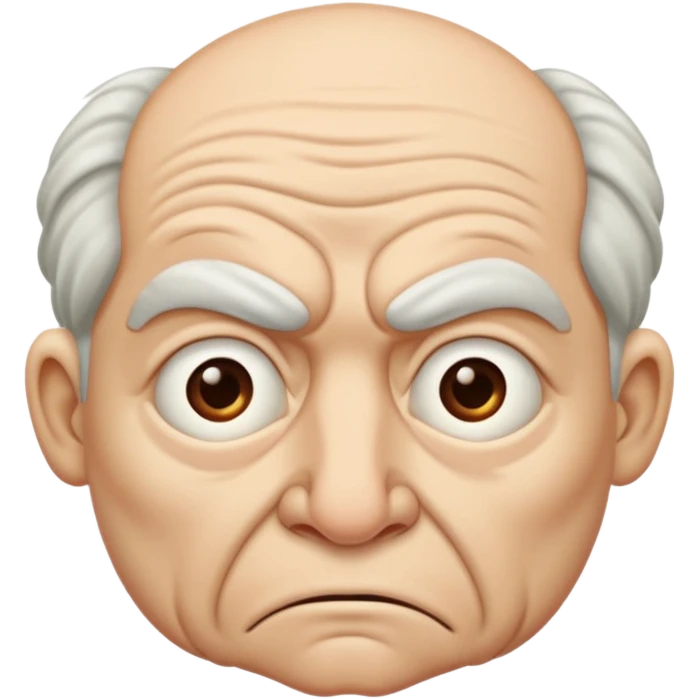 A face of disgust emoji