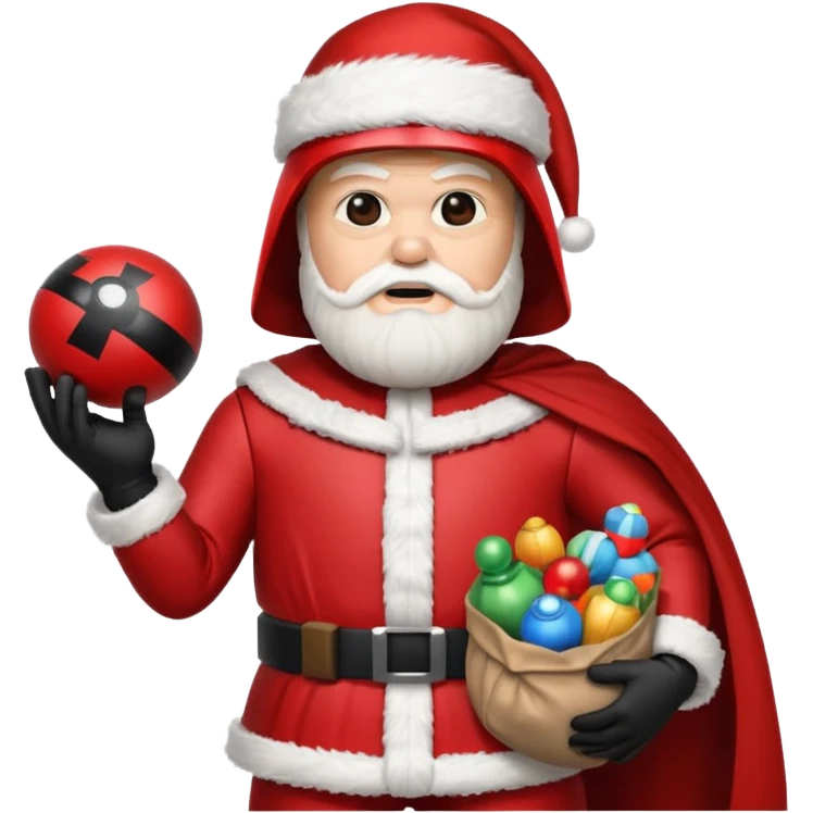 darth vader santa emoji
