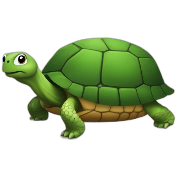 Macron sur une tortue  emoji