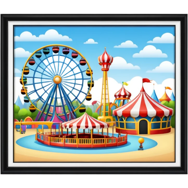 amusement park emoji