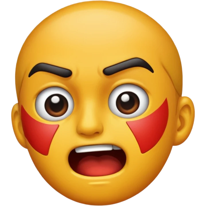 Getting Punched in the face emoji