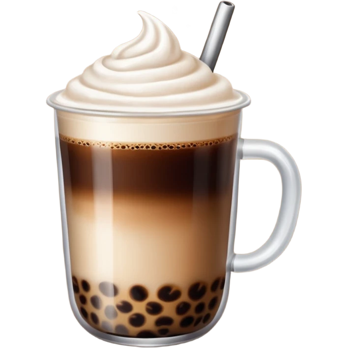 make a cup of coffee like this 🧋 emoji