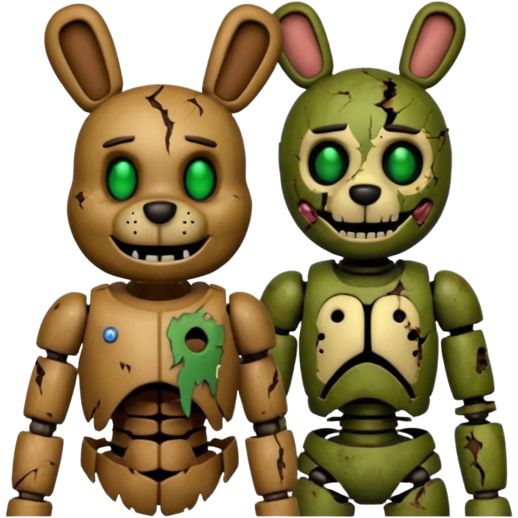 Freddy and springtrap emoji