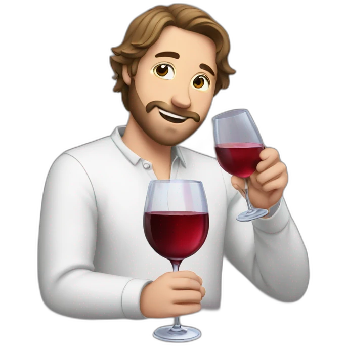 mr beast drinking wine emoji