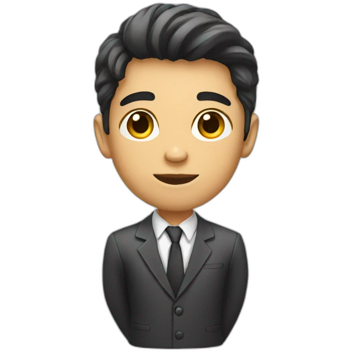 Young Office boy emoji