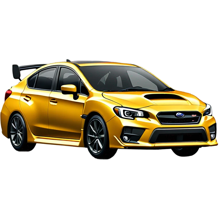 Subaru WRX hatchback emoji
