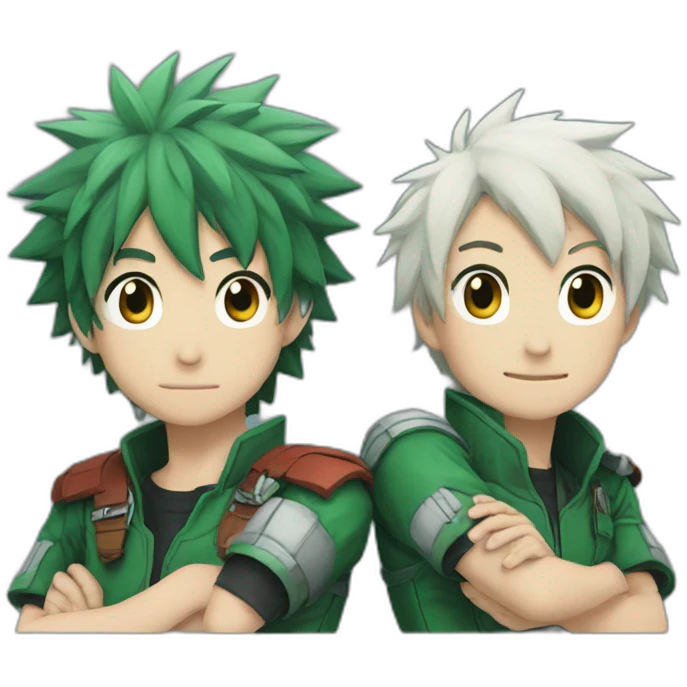 deku et shoto emoji