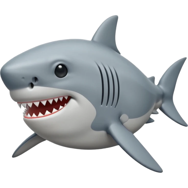 can you make me a shark emoji that looks like 😪 emoji