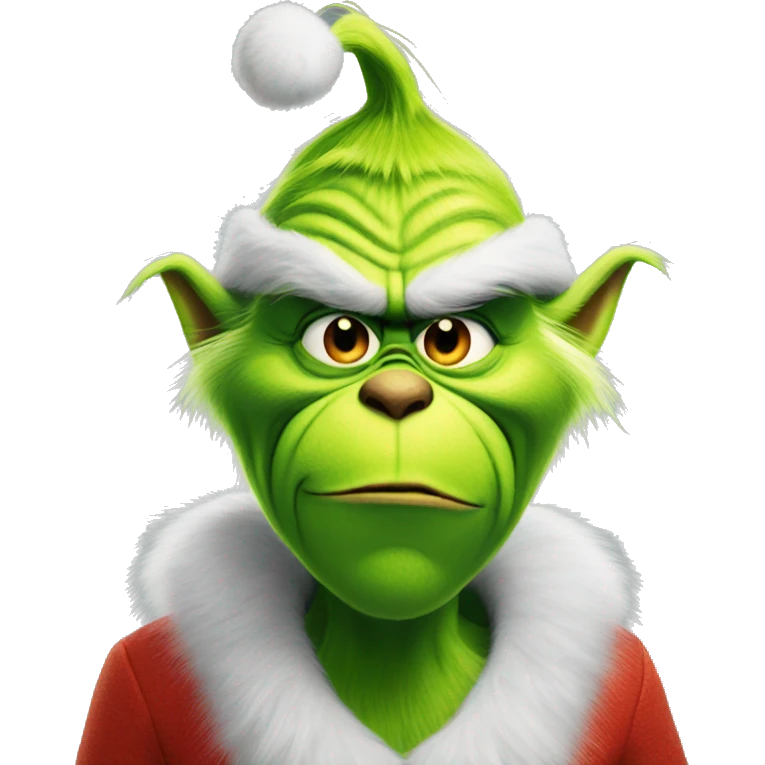 Grinch Christmas emoji