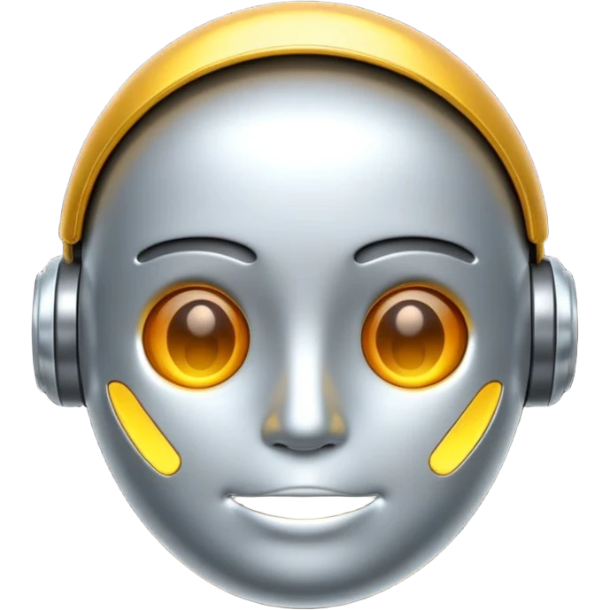 I need a slack emoji that ilustrates Artificial Intelligence (AI)

Make it animated and as large as possible 

I need to flag pull requests and messages that are generated with AI for colleagues to know that they need to pay attention emoji