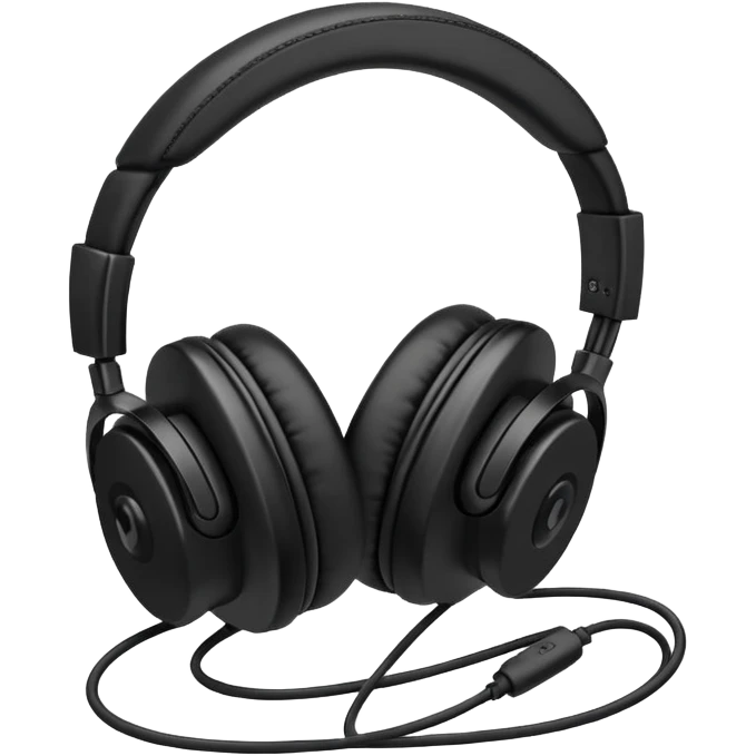 Wired headphones emoji