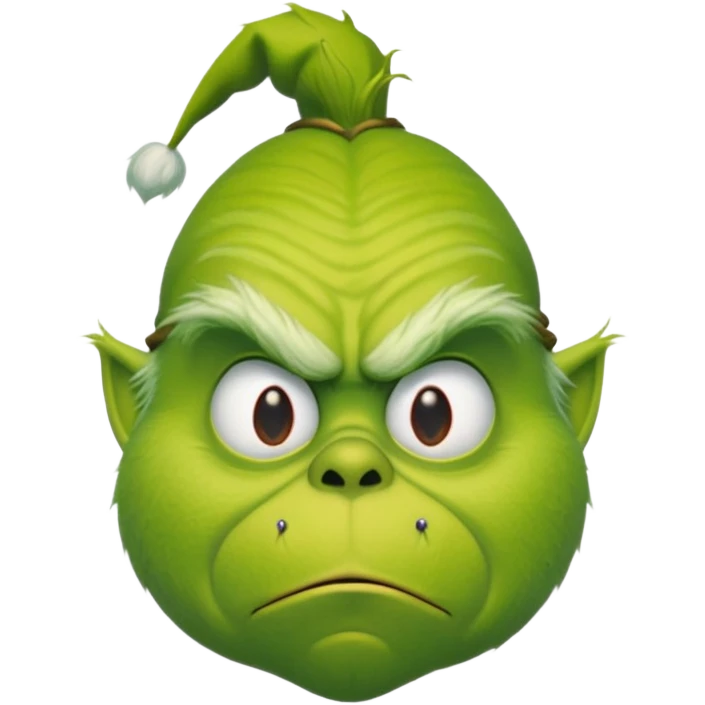 The grinch emoji