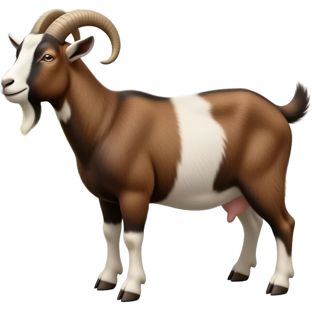 una cabrita mirando por la ventana de una casa entera, muy realista! emoji