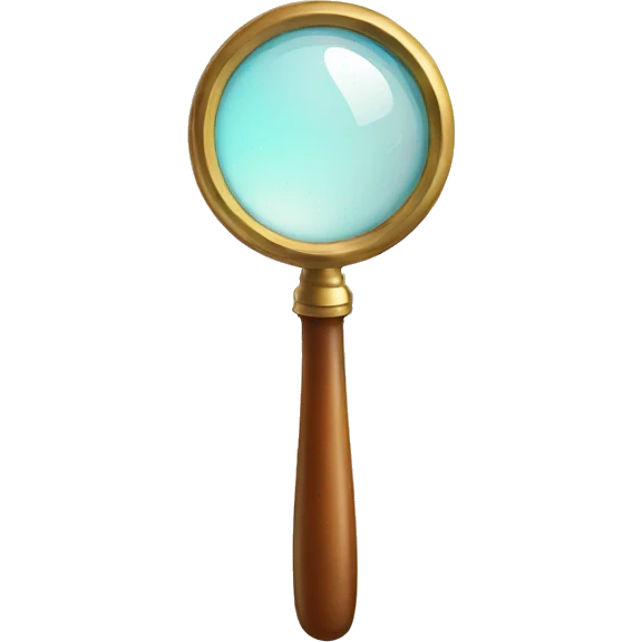 magnifying glass emoji