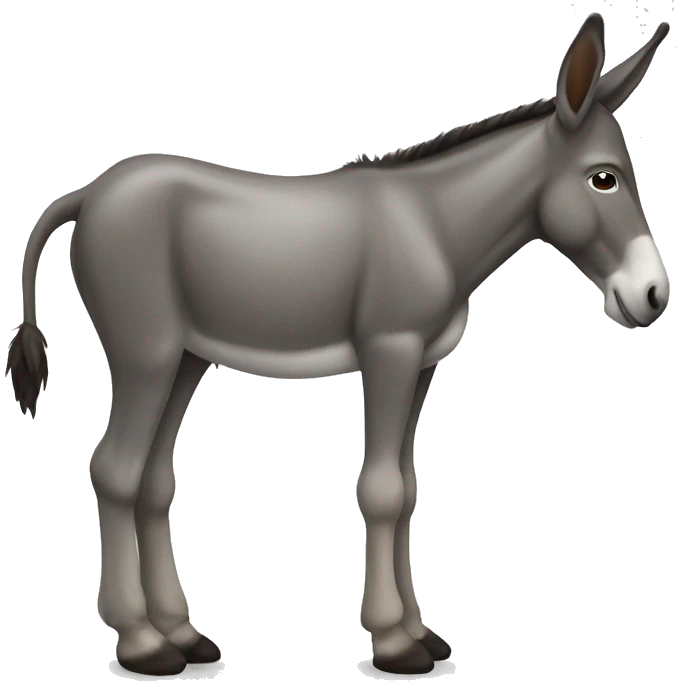 Donkey hind legs  emoji