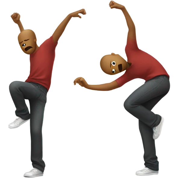 Person dabbing emoji
