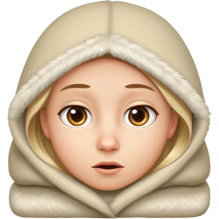 Lappland arknighits character peeking emoji