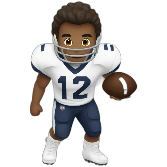 I-LOVE football emoji