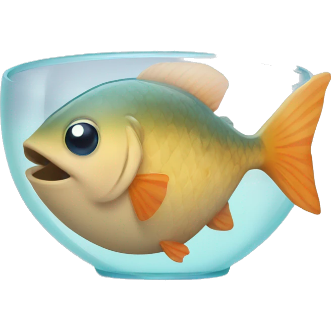 fish in a bowl emoji
