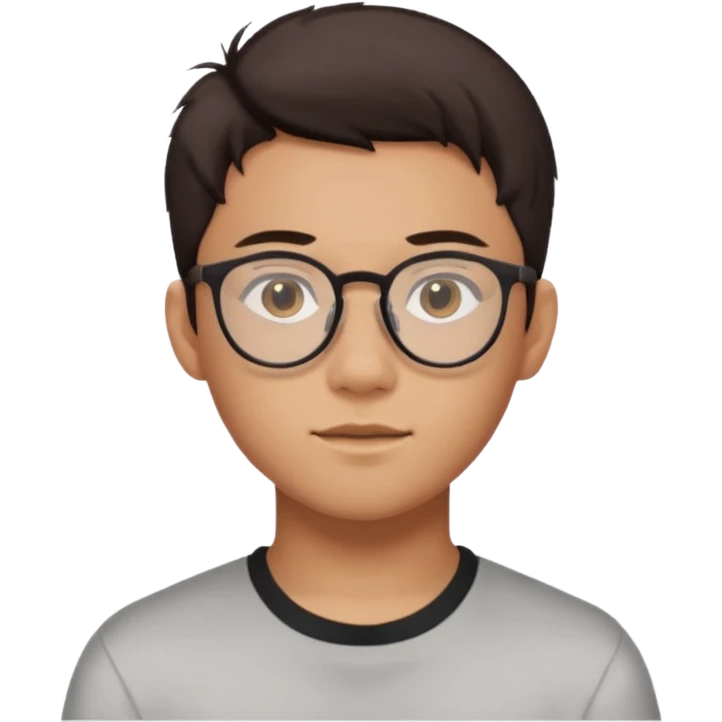 Makena 19 years old boy he’s asian and he wearing a glass he has a dark brown hair and brown eyes he has long but not very long hair maybe he has Undercut emoji