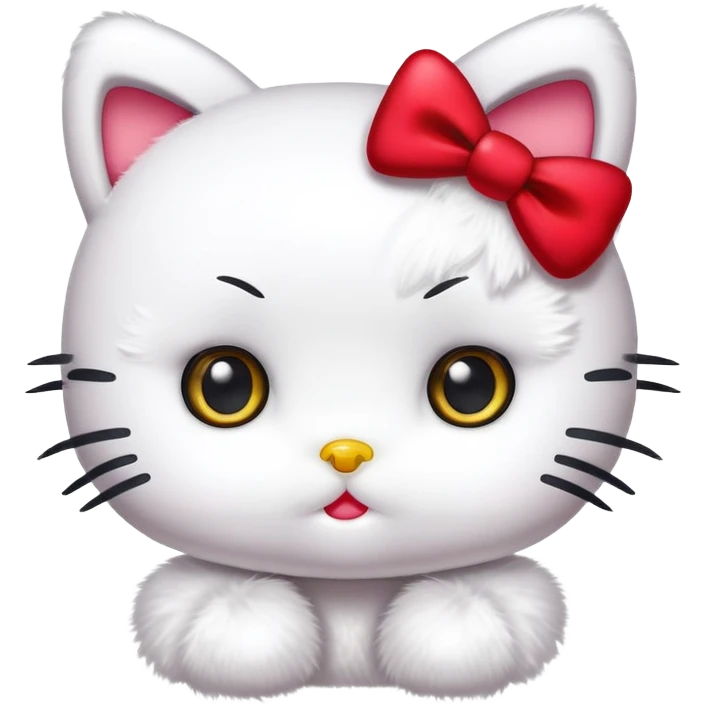 Cute hello kitty emoji