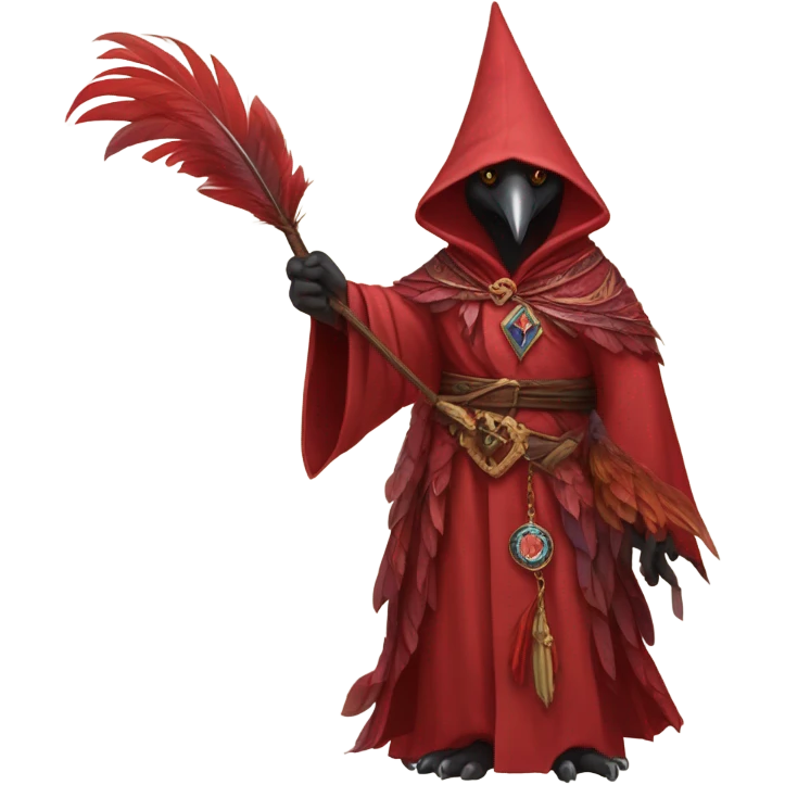 red kenku mage emoji