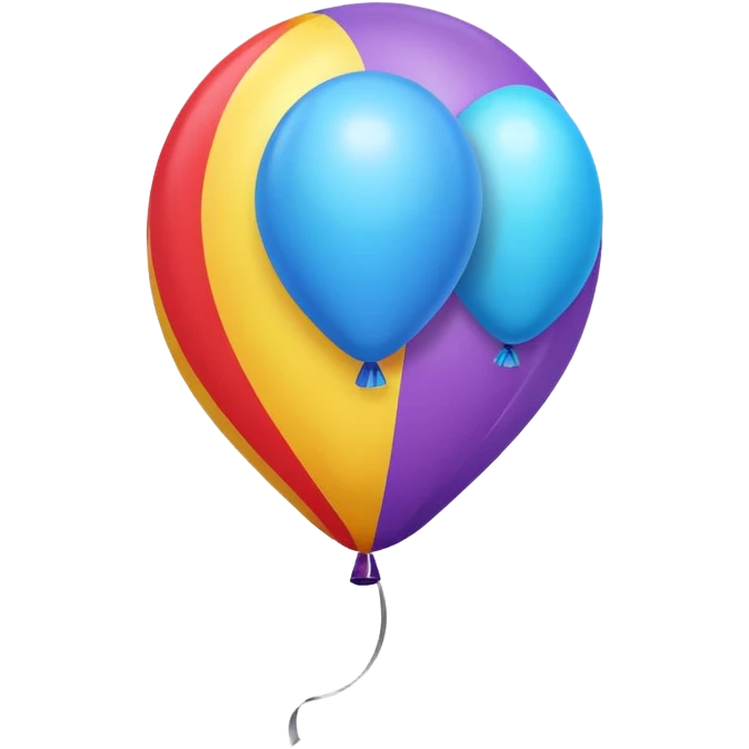 кулька повітряна emoji