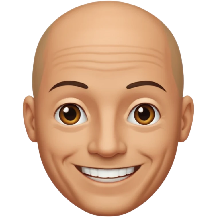 a bald man, Eli Ben-Sasson smiling emoji
