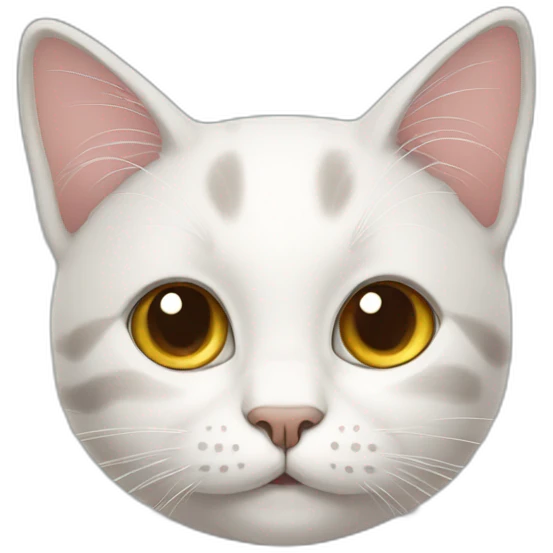Cartoon cat emoji
