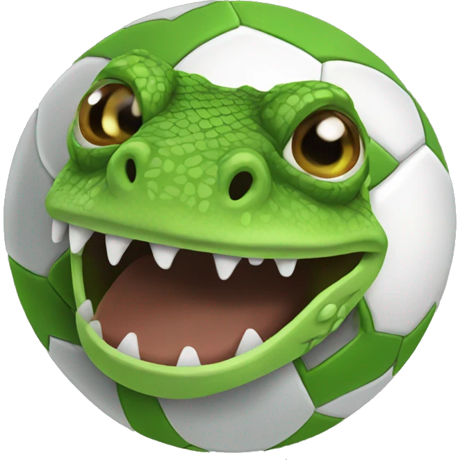 lizard ball emoji