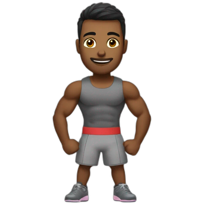 barra de gimnasio emoji