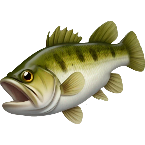 small mouth bass emoji