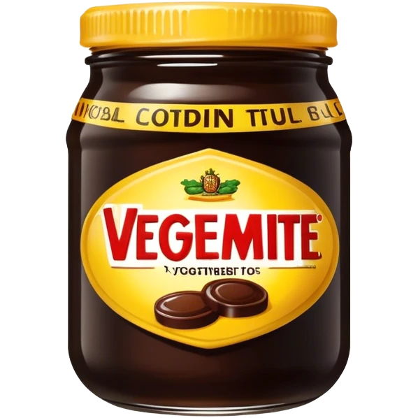 a jar of vegemite emoji