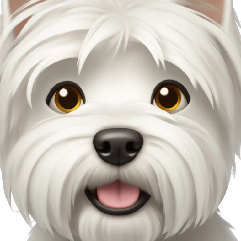 west highland white terrier  emoji