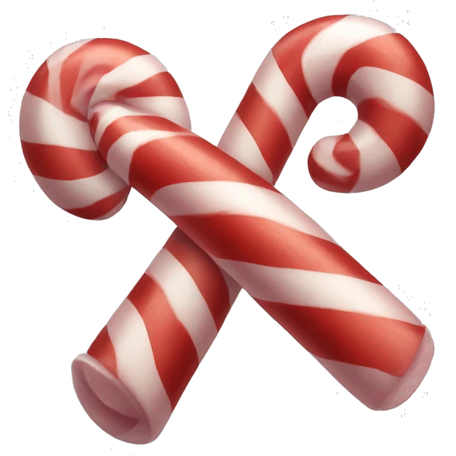 Candy cane emoji