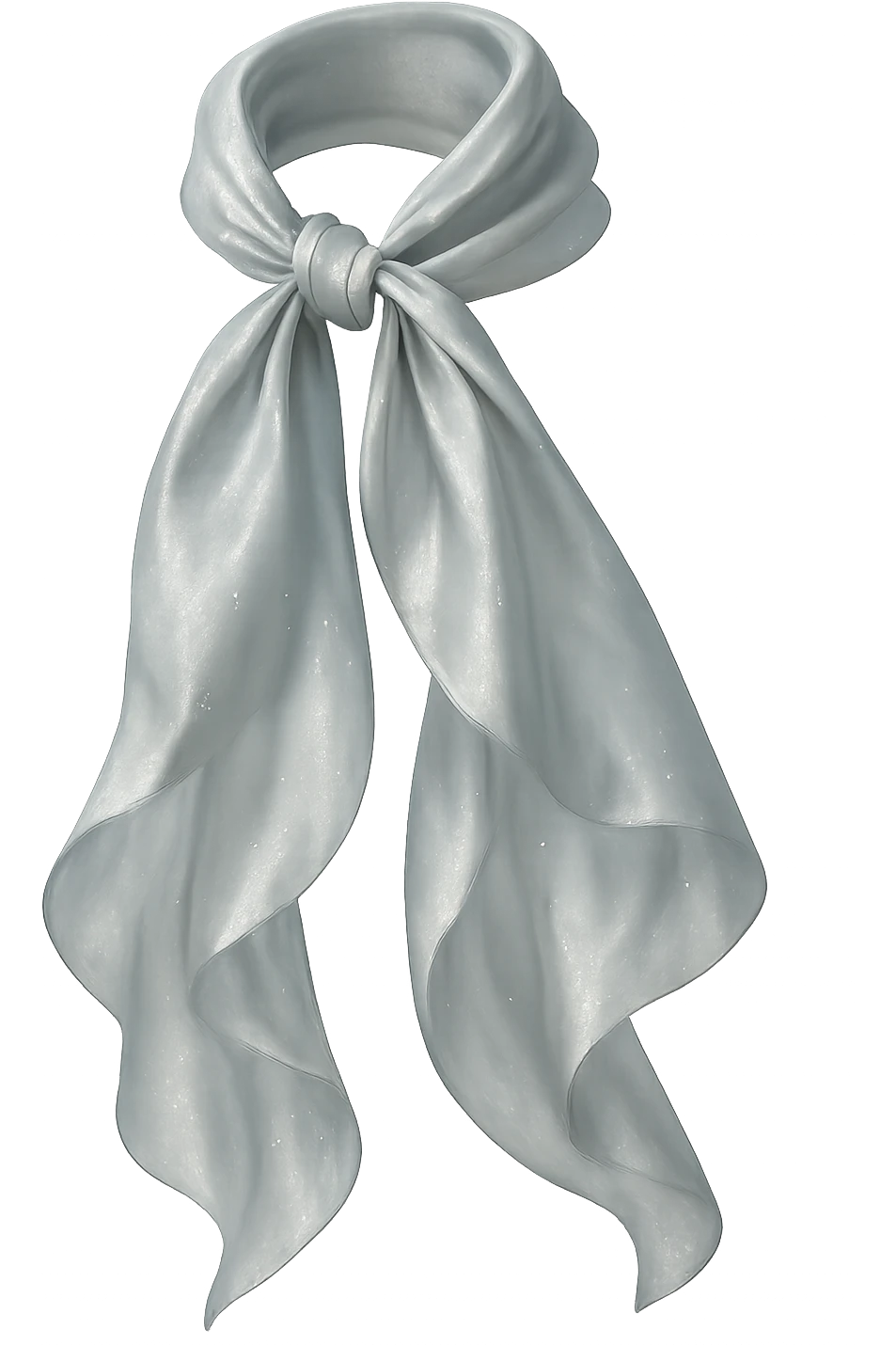 sparkly silk scarf emoji