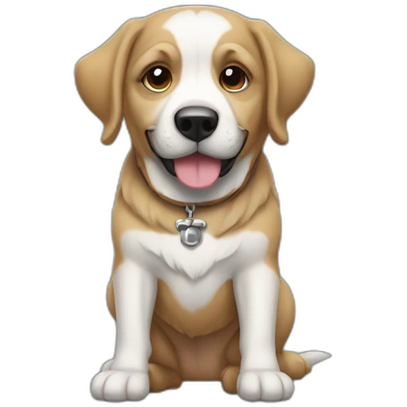 Perro pastor alemán emoji